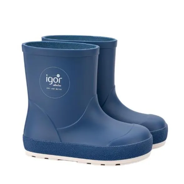 Igor Yogi Nautico Barefoot Rain Boots, Jeans Sporty kids' attire