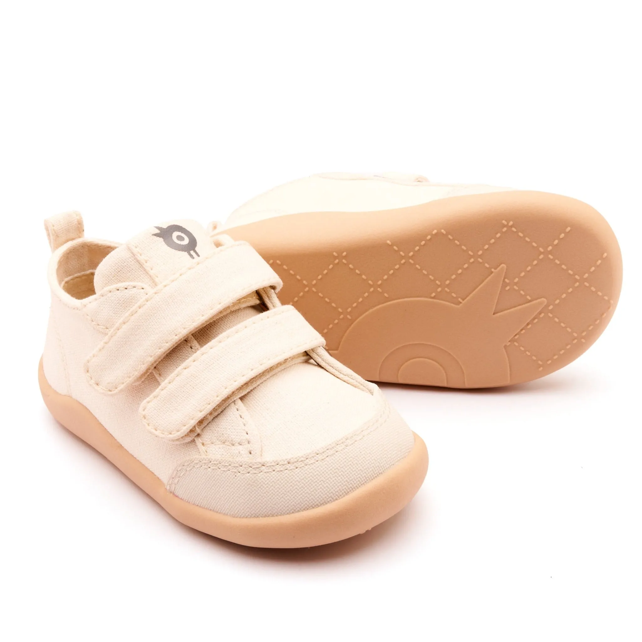 Pastel Kids Old Soles Boy's and Girl's 8058 Salty Ground Casual Shoes - Natural / Sporco / Light Gum Sole
