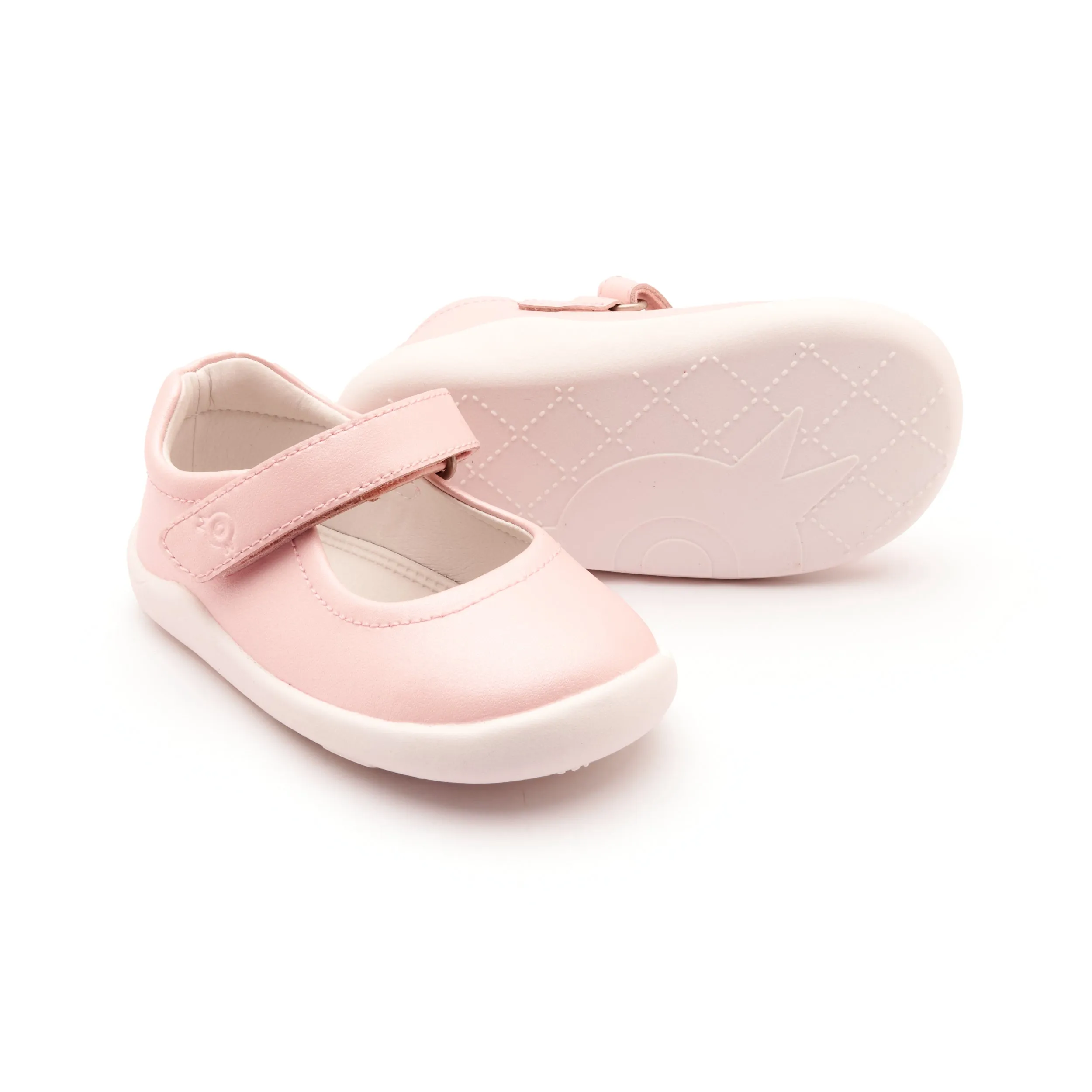 Pastel Kids Old Soles Girl's 8052 Ground Jane Casual Shoes - Nacardo Dalia / White Sole