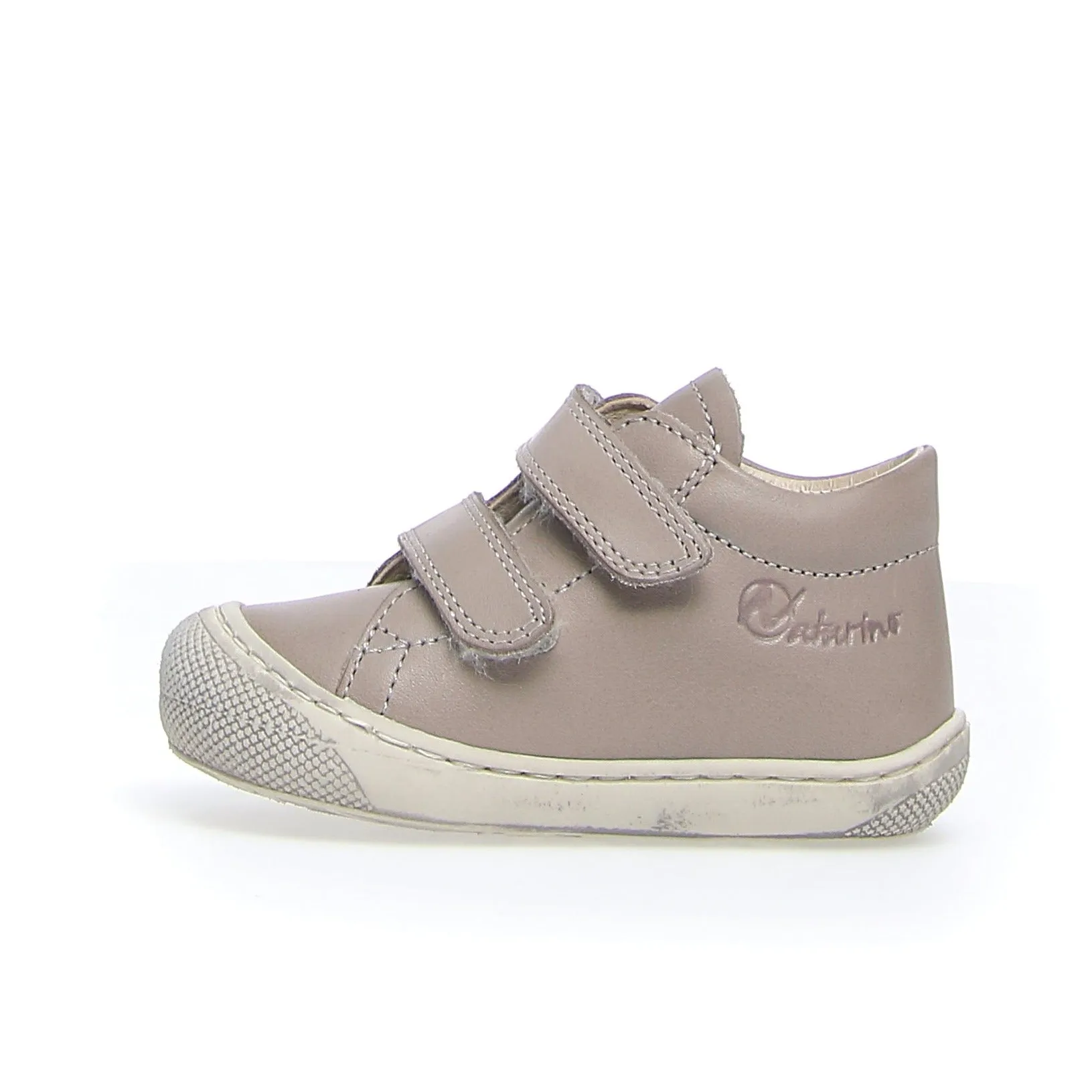 Patterned Designs Naturino Girl's and Boy's Cocoon Vl Nappa Sneakers - Grey