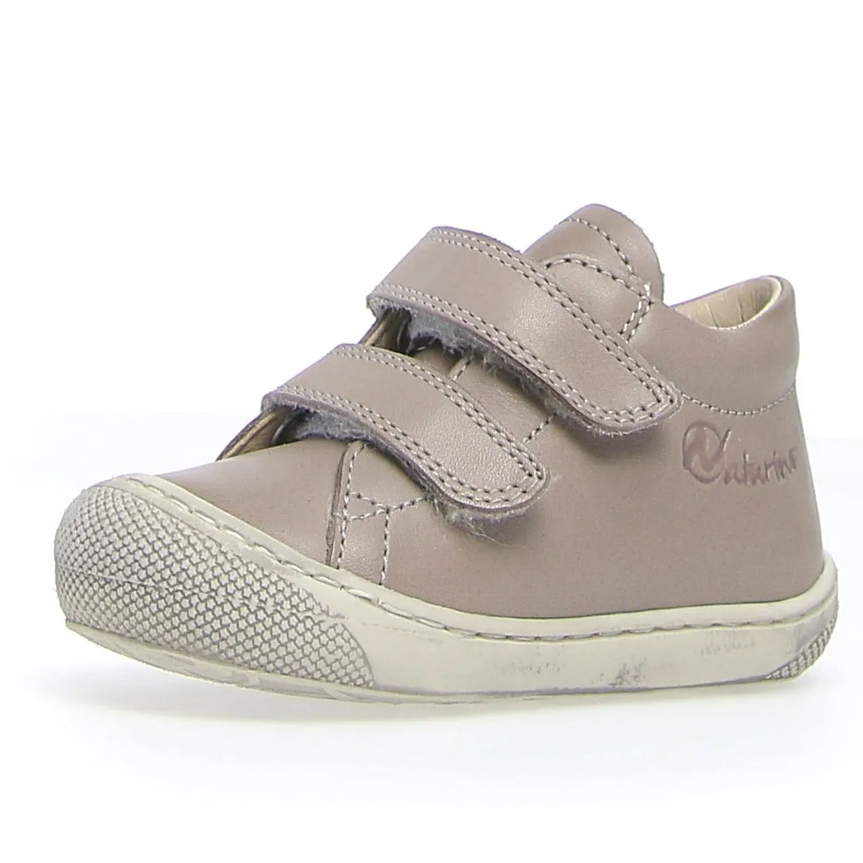 Naturino Girl's and Boy's Cocoon Vl Nappa Sneakers - Grey Comfortable kids' clothing