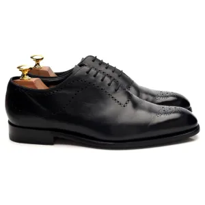 'Plymouth' Black Leather Oxford UK 7.5 FX Classic Comfort