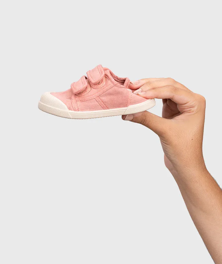 Pom Pom Kids Igor Boy's and Girl's Lona V Shoes, Nuevo Rosa