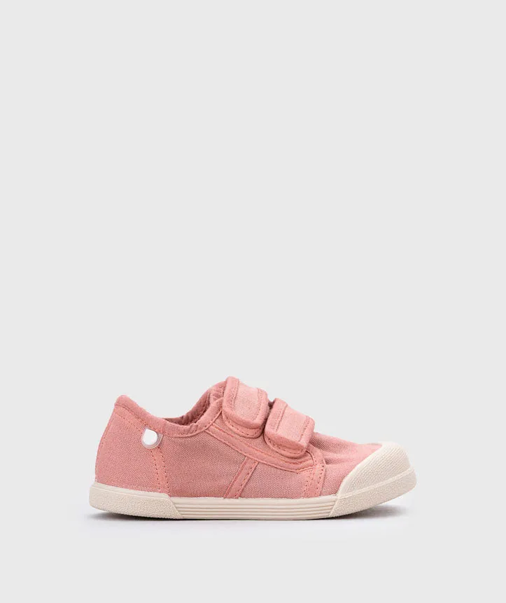 Pom Pom Kids Igor Boy's and Girl's Lona V Shoes, Nuevo Rosa