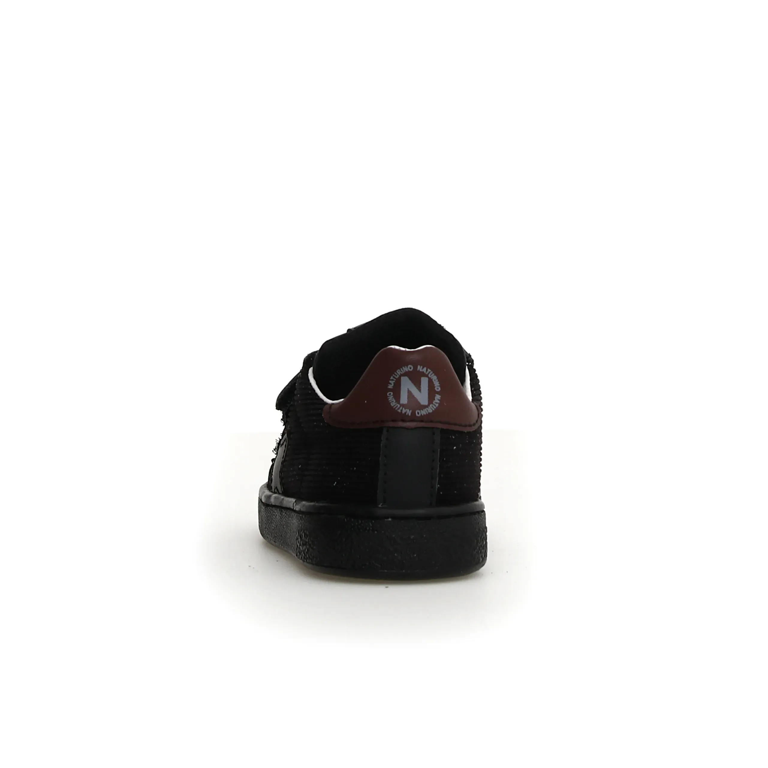 Pom Pom Kids Naturino Pinn VI Boy's and Girl's Casual Shoes - Black/Dark Brown