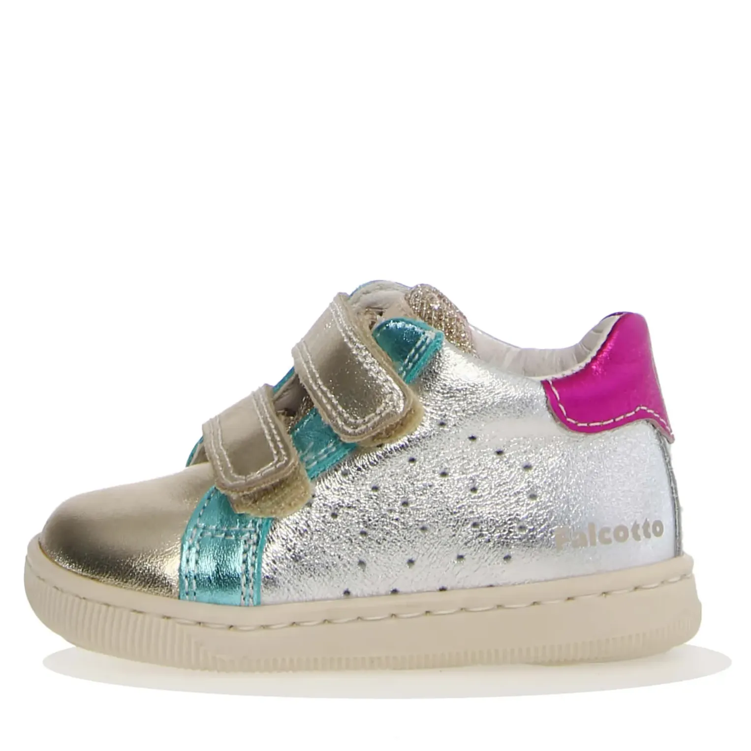 Popular Choices Falcotto Girl's Kiner Vl Casual Shoes - Platinum/Silver