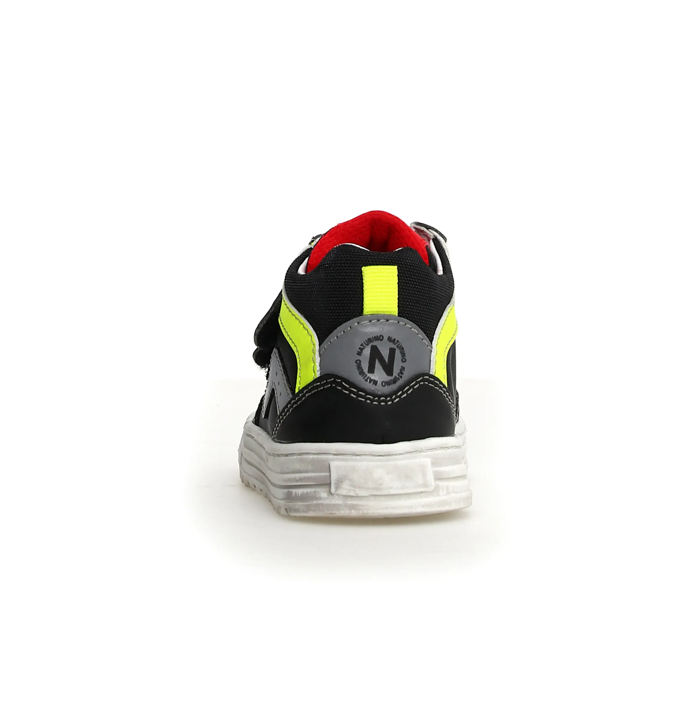 Popular Choices Naturino Mizar Vl Barefoot Boy's and Girl's Casual Shoes - Black/Yellow Fluo