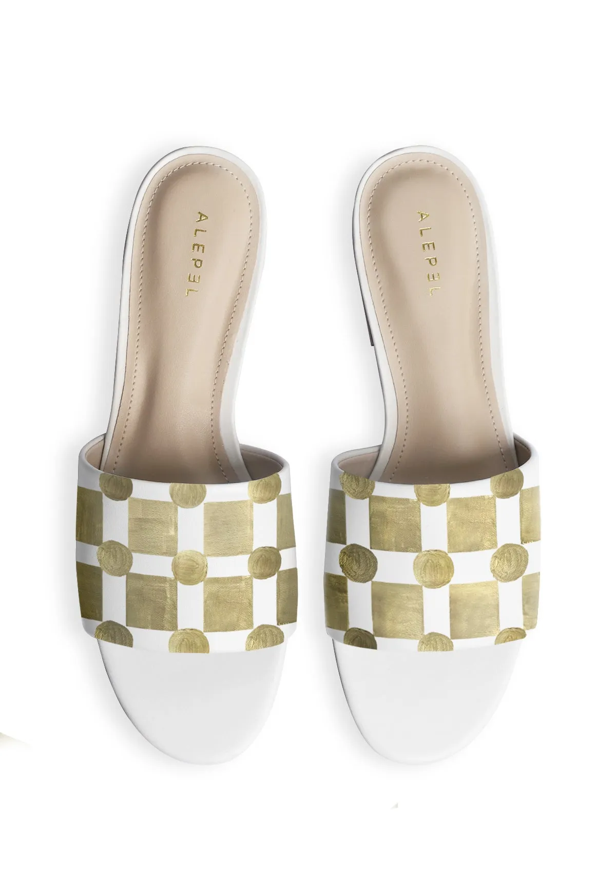 Superior Fit Geos White Slide