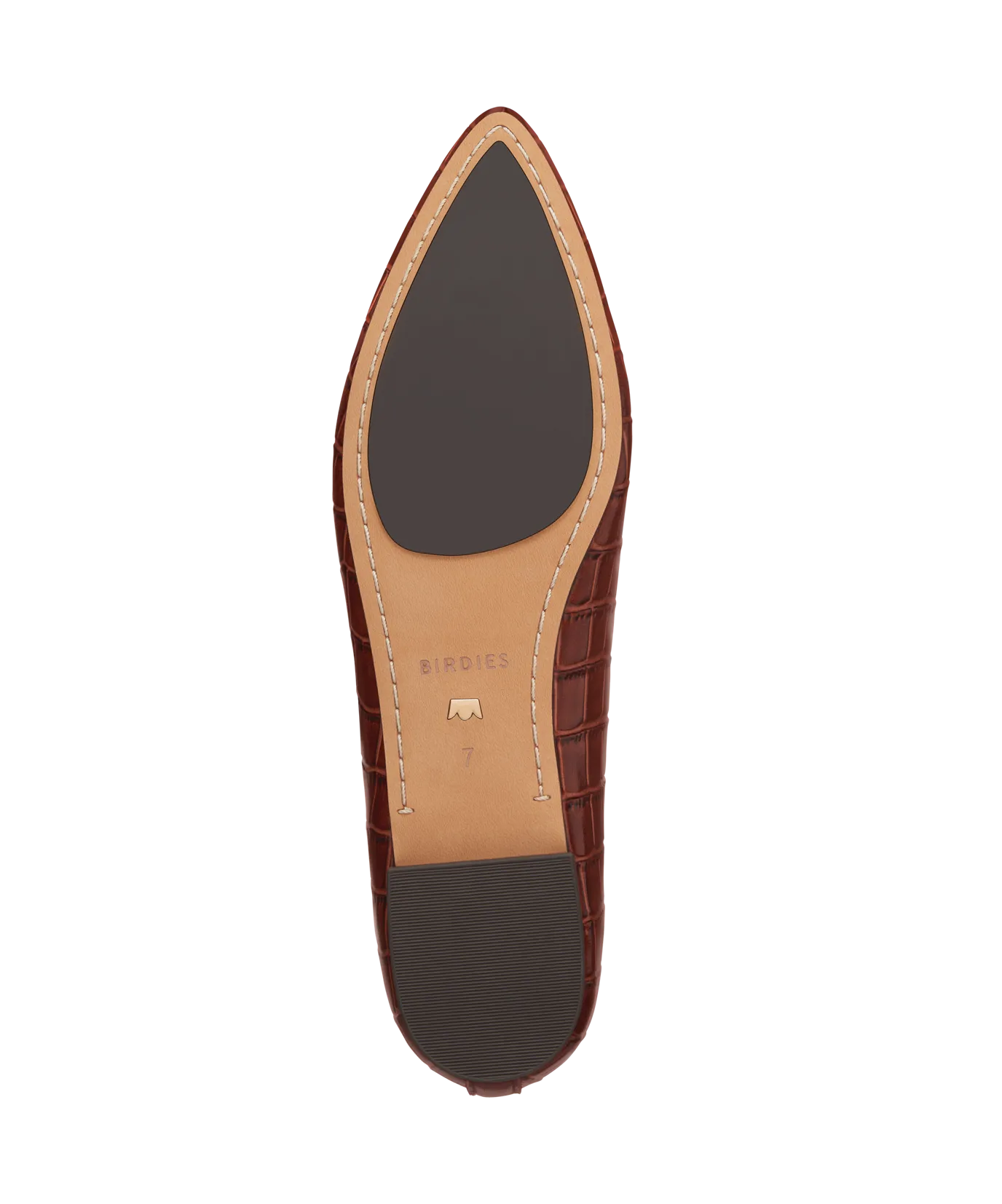 Practical Wear The Sparrow - Brown CrocPrint Leather
