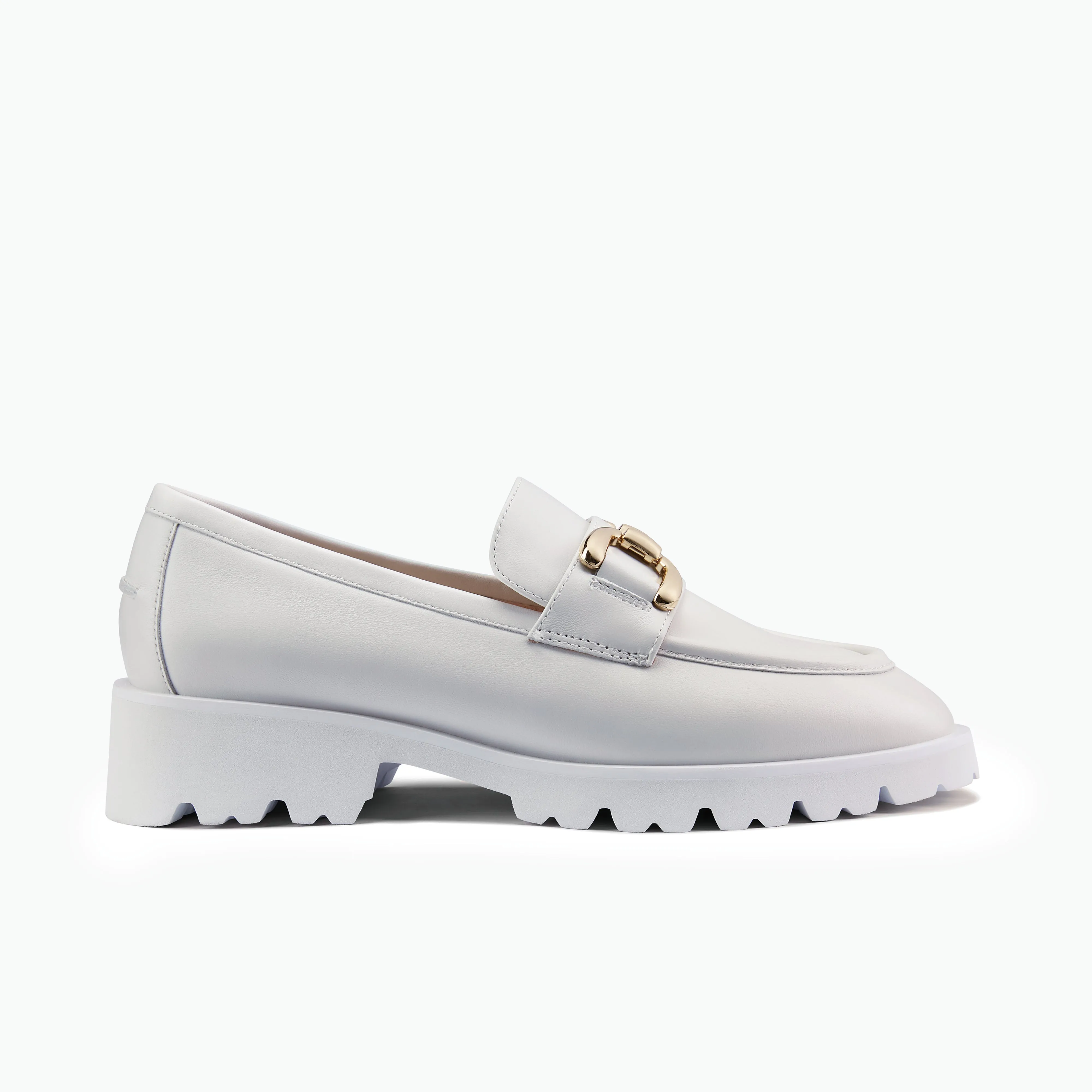 PRE-ORDER California Loafer | Off-white leather Relaxed Step Edge