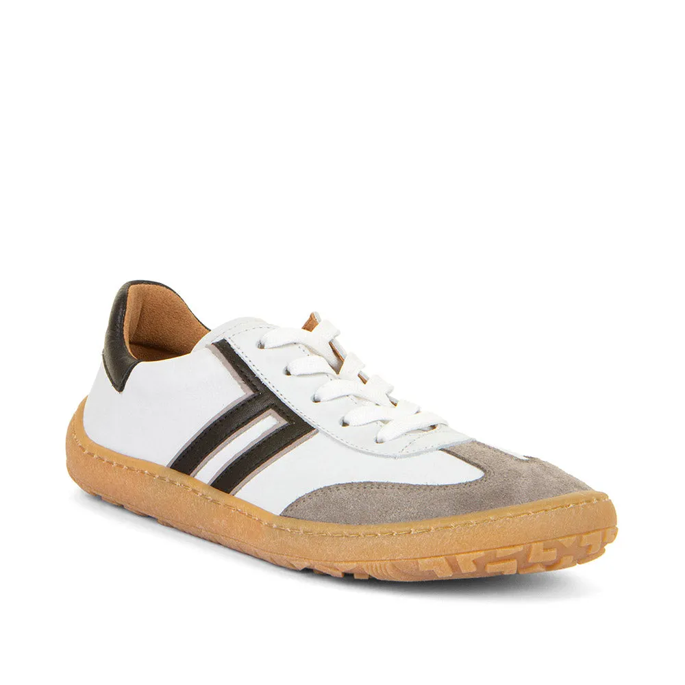 Pre Teen Shoes Froddo Girl's and Boy's F-Motion Casual Shoes - White / Black