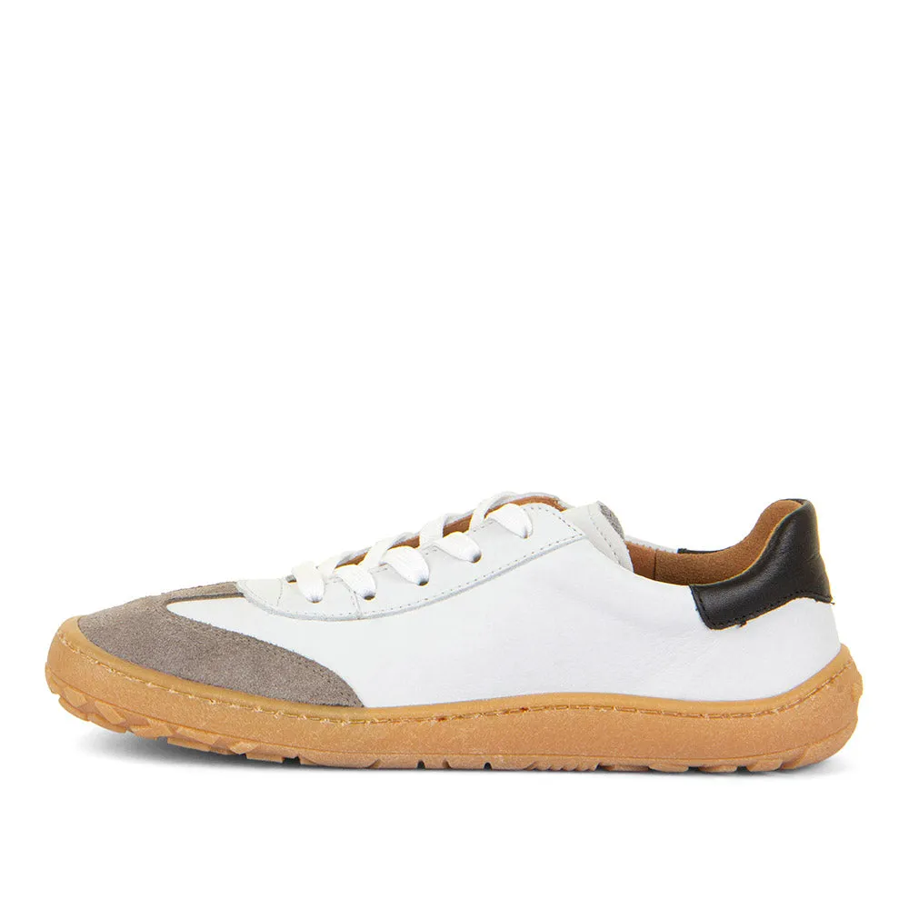 Pre Teen Shoes Froddo Girl's and Boy's F-Motion Casual Shoes - White / Black