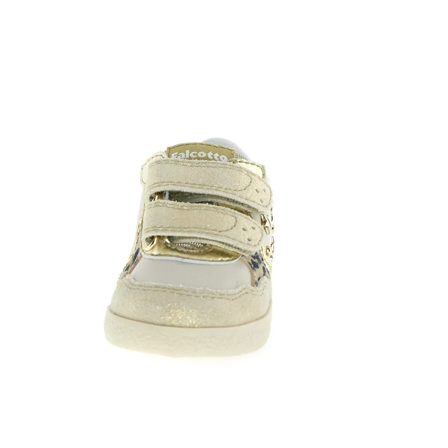 Printed Kids Falcotto Girl's Horis Vl Casual Shoes  - Leo/Platinum/Milk