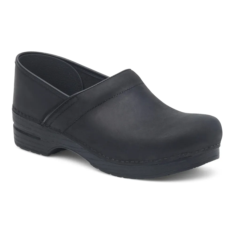 Dansko Professional Black Oiled Wide Womens Shoes Black Oiled