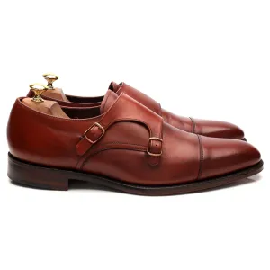 Timeless Quality Main Move 1880 Legacy 'Wensum' Tan Brown Leather Double Monk Strap UK 10 F