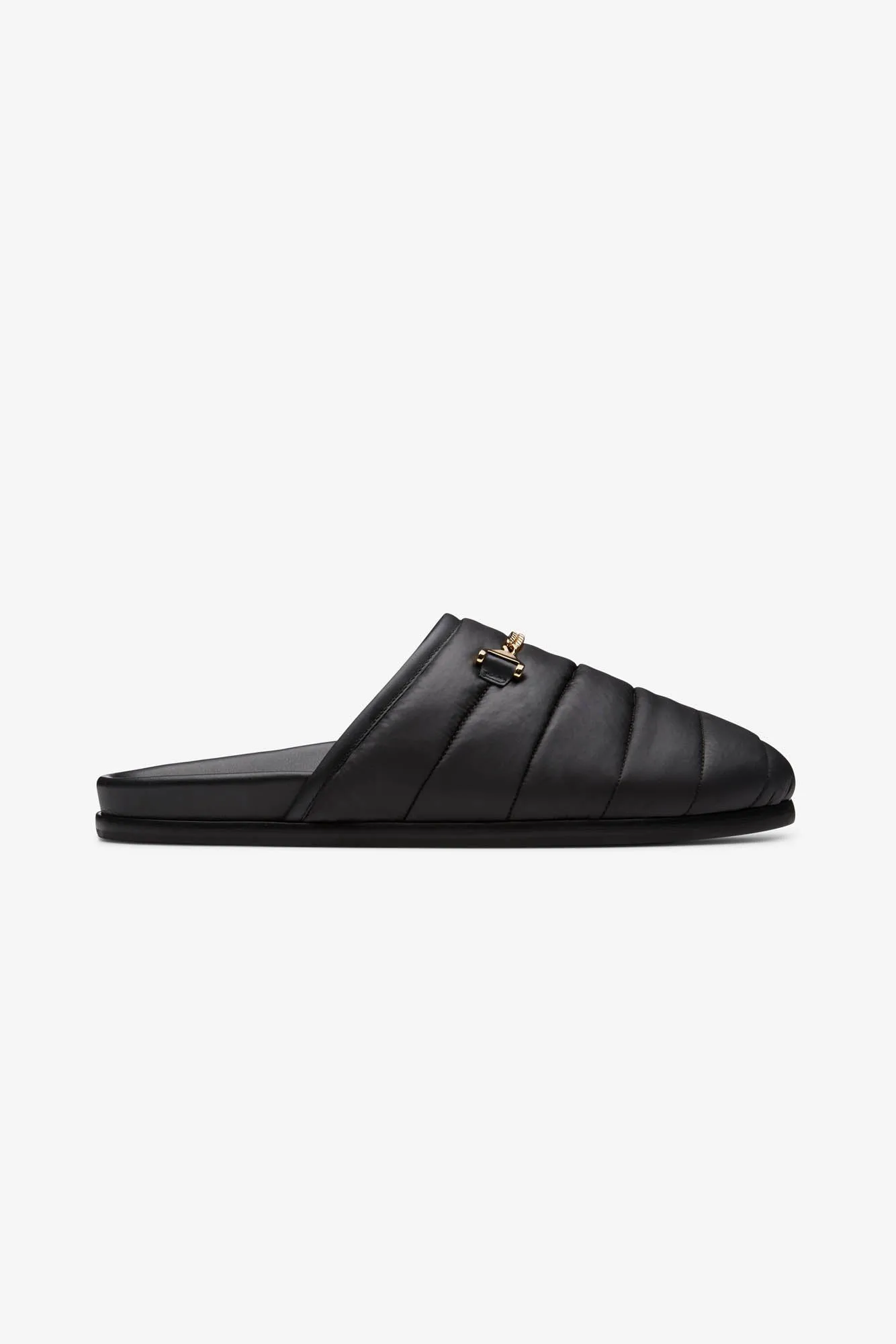 Quick Buckle Quincy Slipper Cozy Black