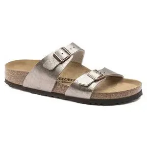 Quick-Drying Footwear BIRKENSTOCK SYDNEY LUXE BUCKLE - TAUPE