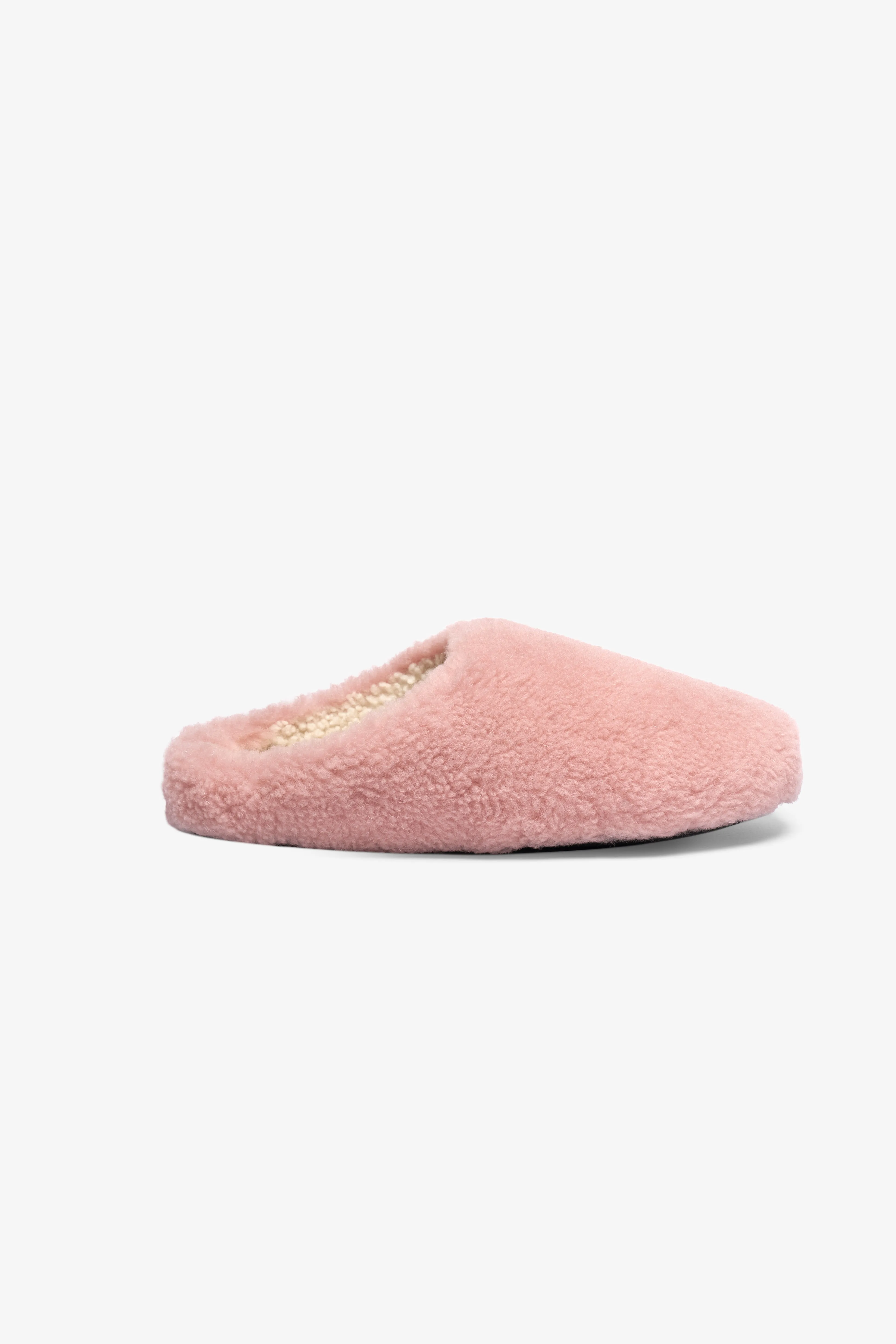 Family Time Cold Tone Teddy Baby Pink Shearling