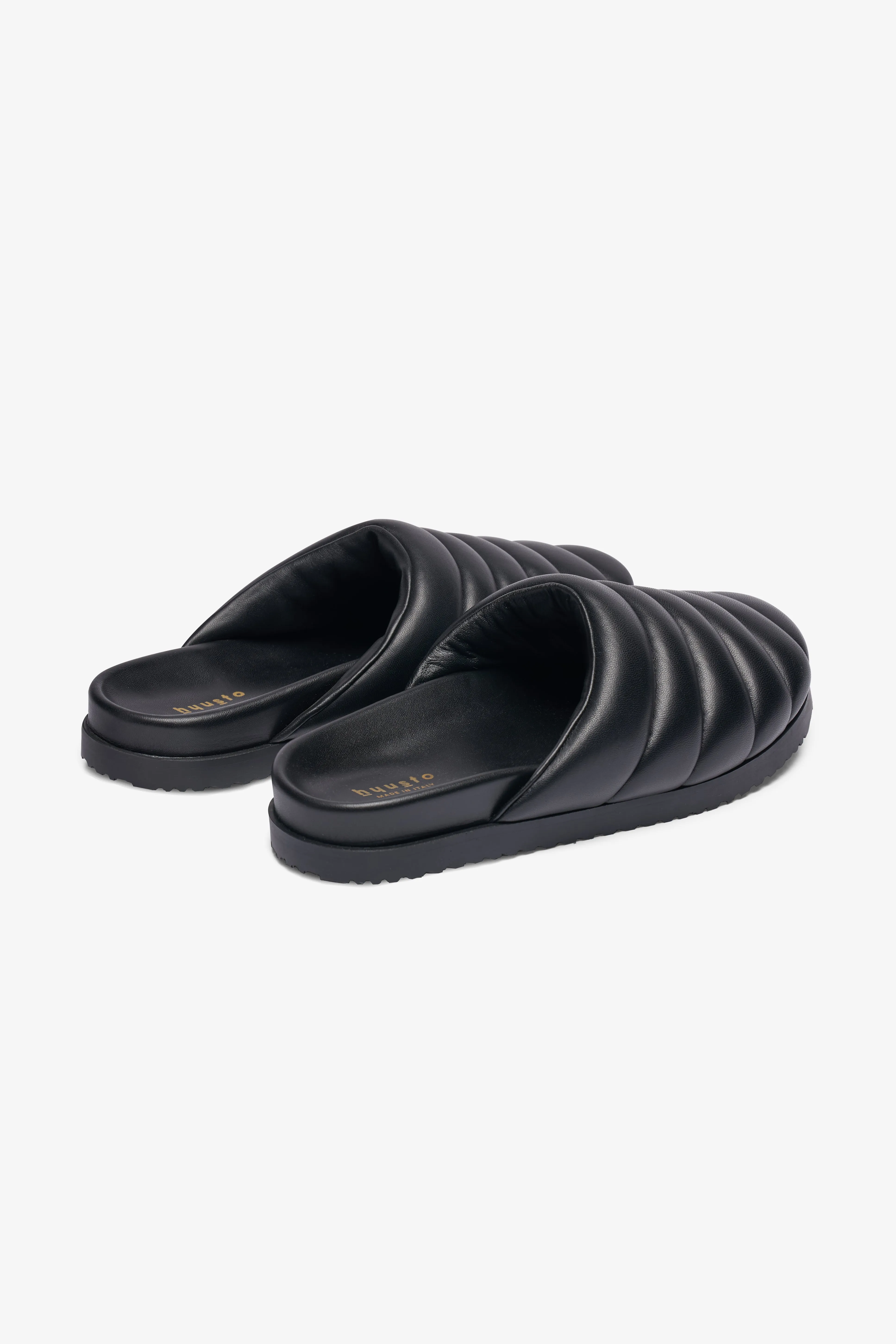 Quincy Padded Black Nappa Waterproof Band