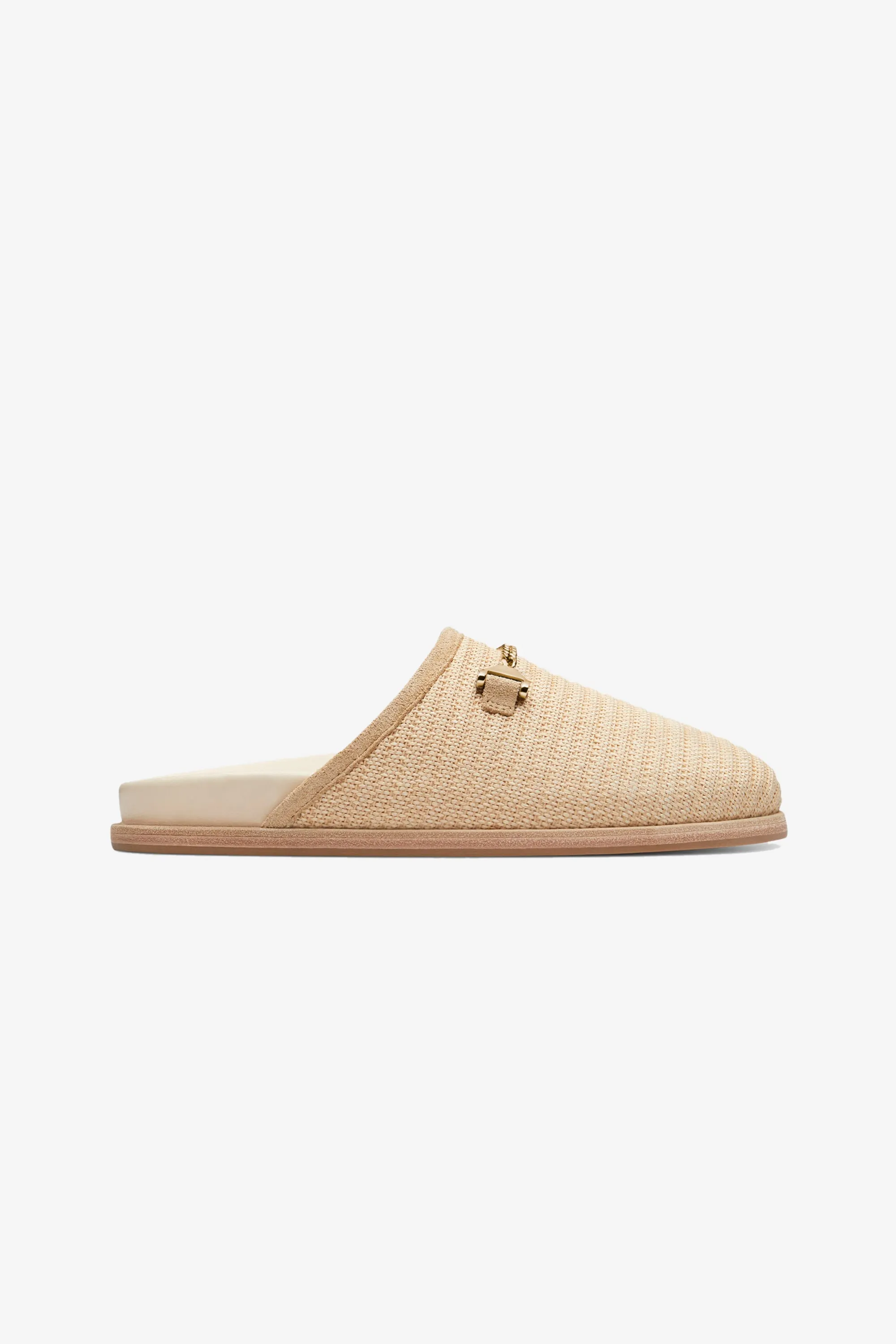 Quincy Slipper Rafia Ecr?? wide-toe