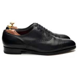 Breathable Leather Comfort Leather Ralph Lauren Black Leather Oxford Brogues UK 11 C