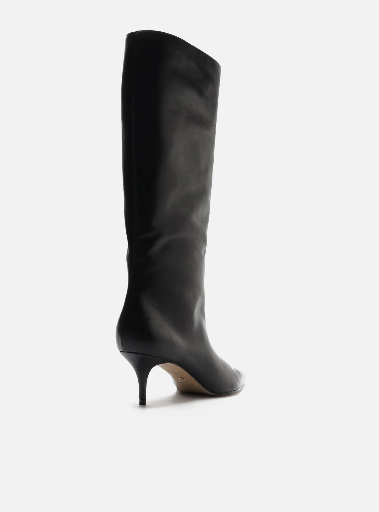 Red Heels Skye Leather Stiletto Boot