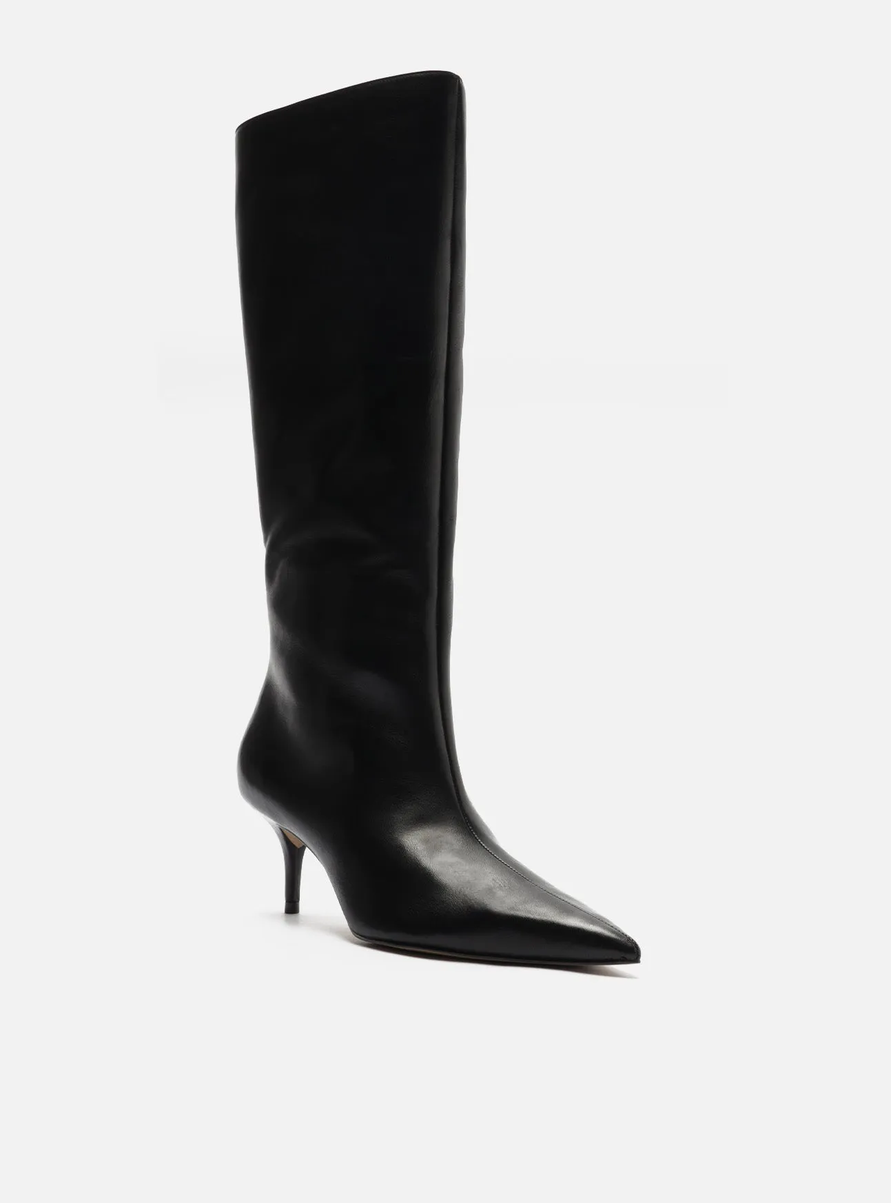 Red Heels Skye Leather Stiletto Boot