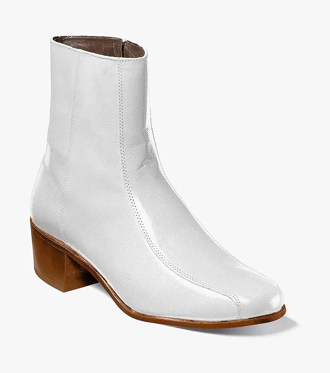 Refined Appeal Duke Bike Toe Zipper Boot | Florsheim