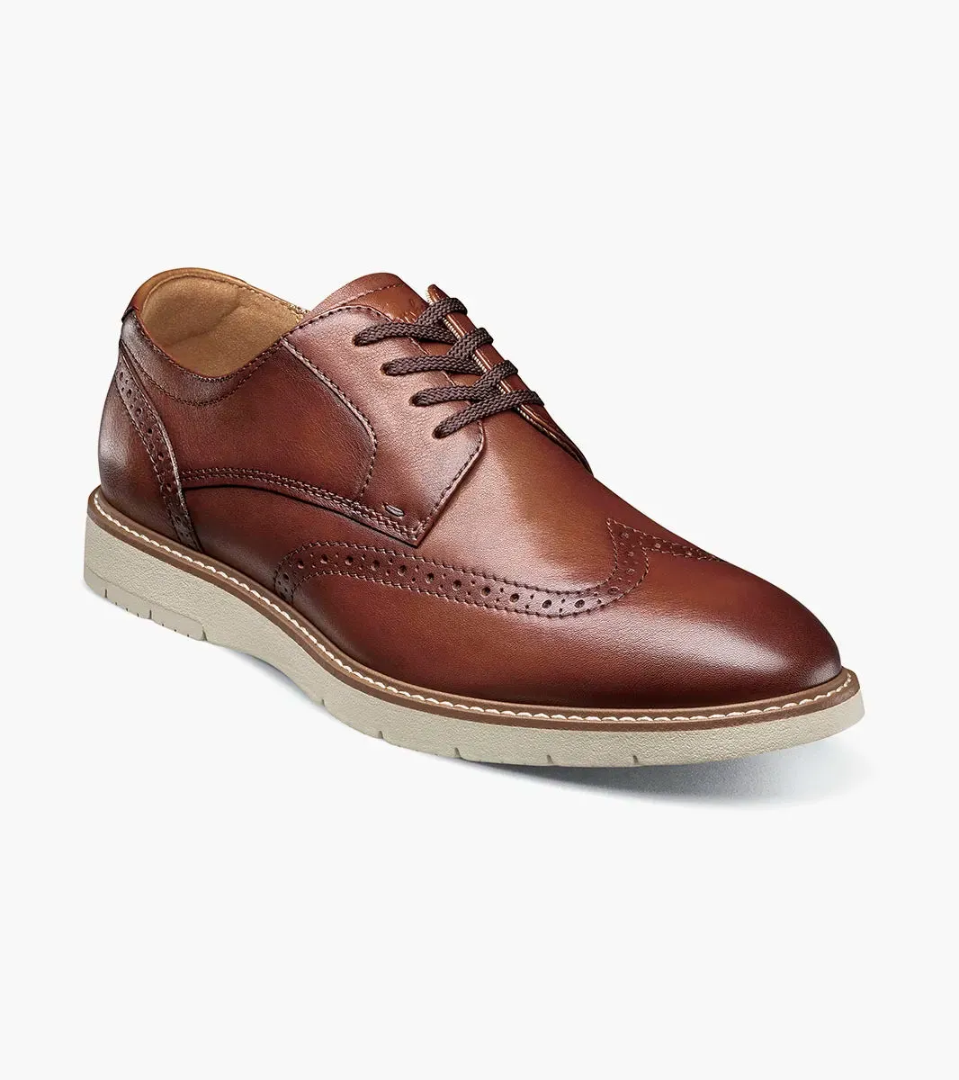 Refined Stitching Vibe Wingtip Oxford-Cognac Multi| Florsheim
