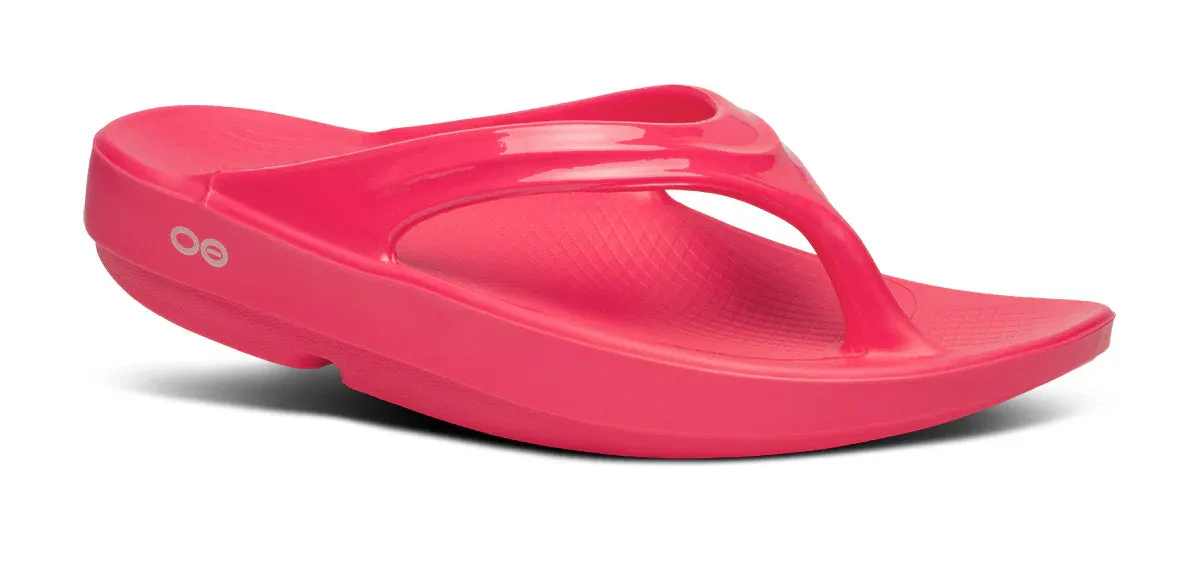 OOFOS OOLALA - BERRY PINK Fresh Look Weather Easy