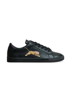 Statement Piece Support Cushion Leopard Black Sneaker