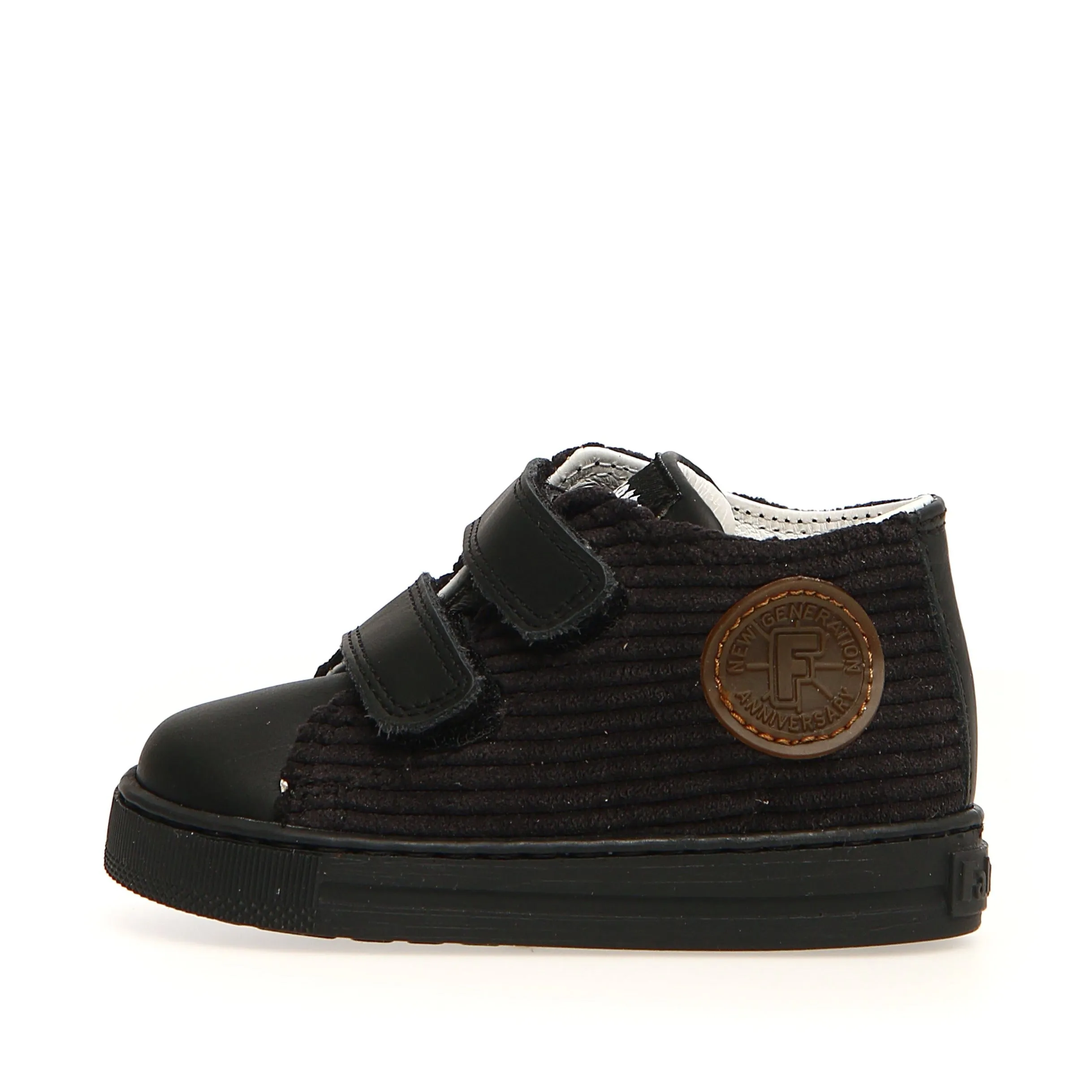 Retro Kids Falcotto Boy's and Girl's Michael Sneakers, Corduroy/Black