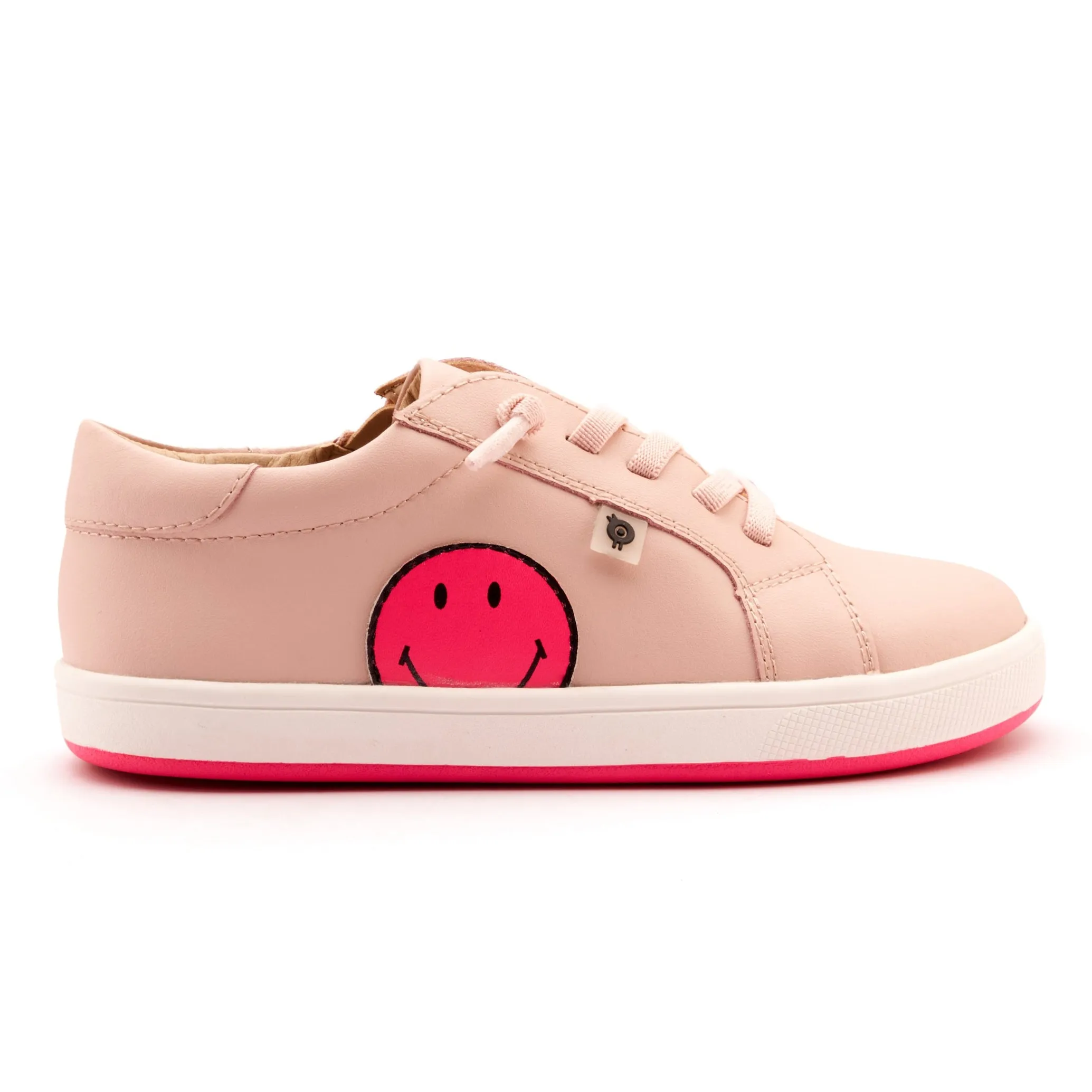 Retro Styles Old Soles Girl's Smiley Jumpa Casual Shoes - Nacardo Dalia / Fluro Pink