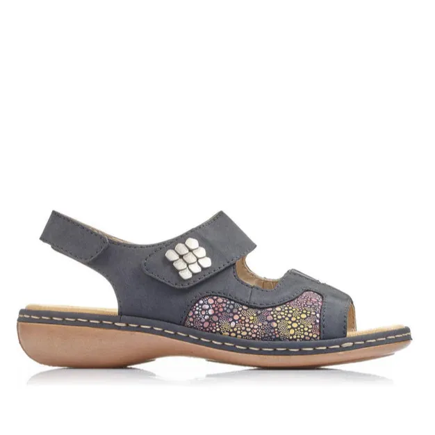 RIEKER REGINA 6598914 Luxe Sandal Shoes
