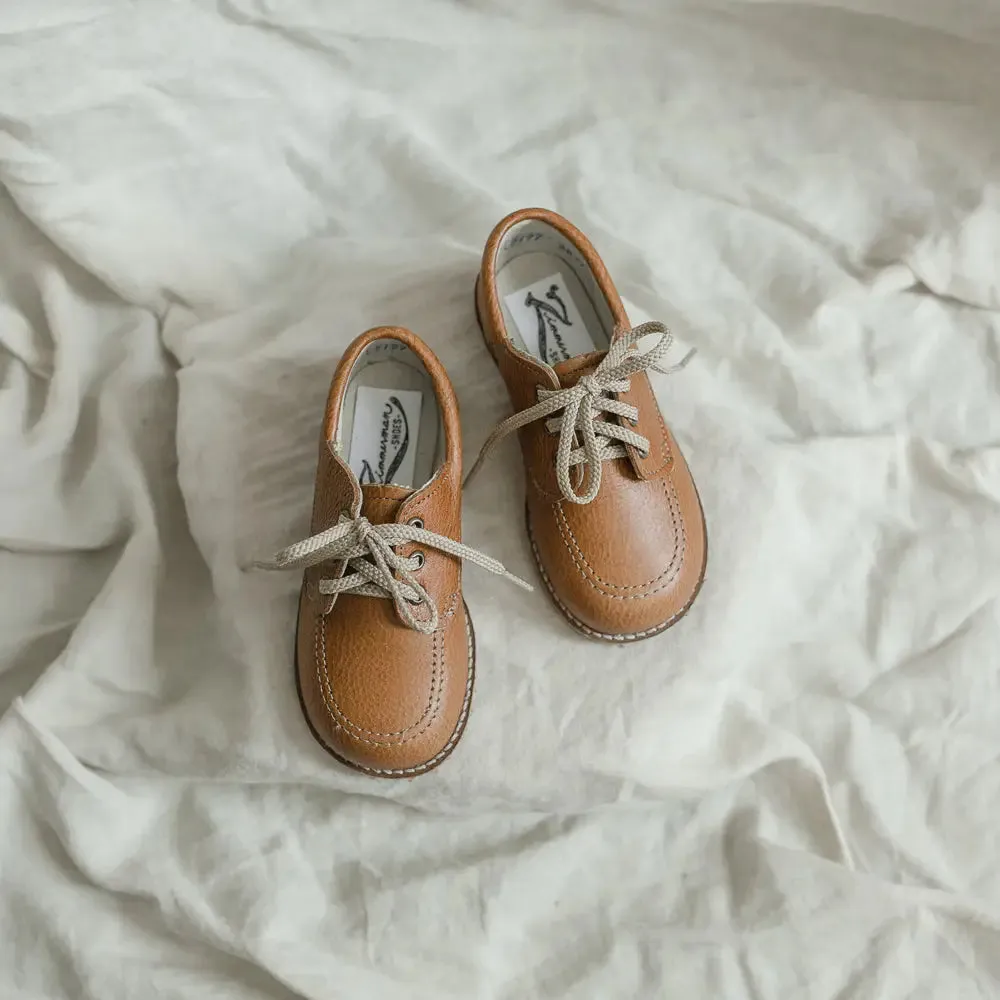 Rory Boat Shoe - Cognac Waterproof kids' shoes Kids' casual shoes
