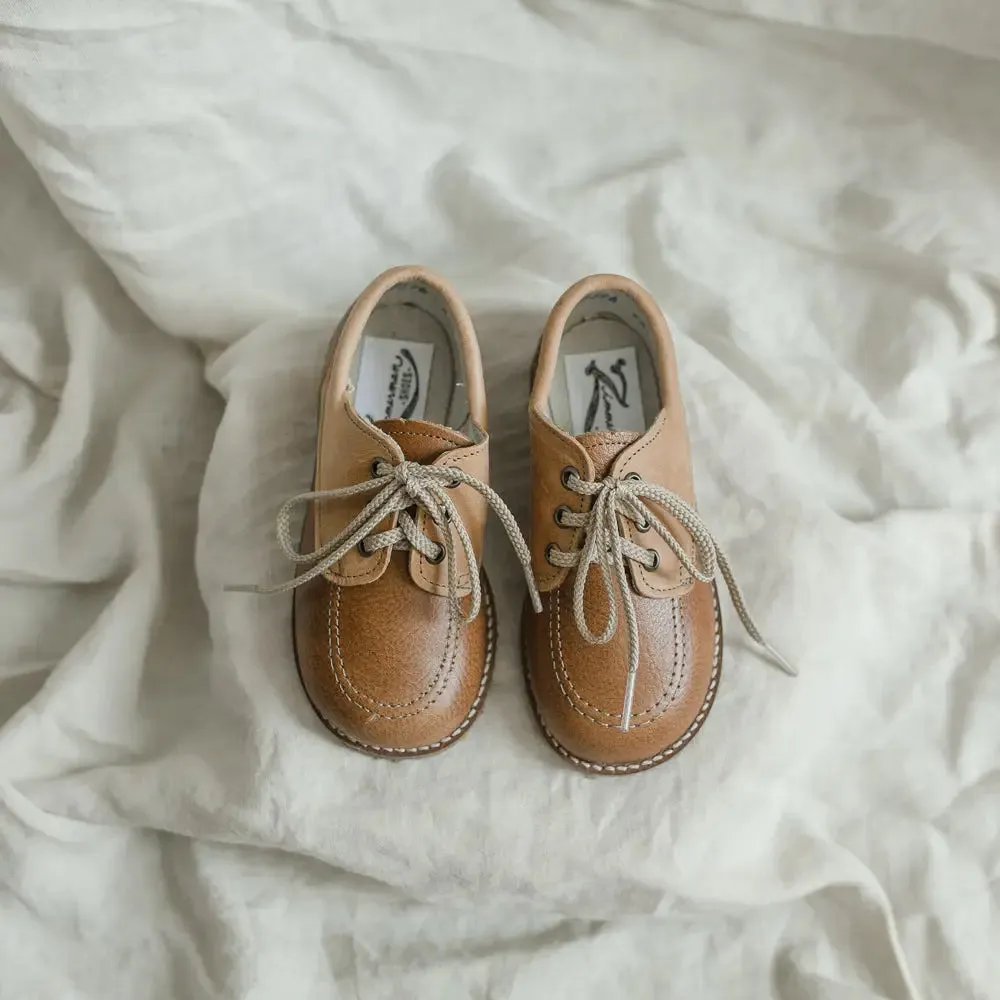 Rory Boat Shoe - Tan/Cognac Casual kids' wear