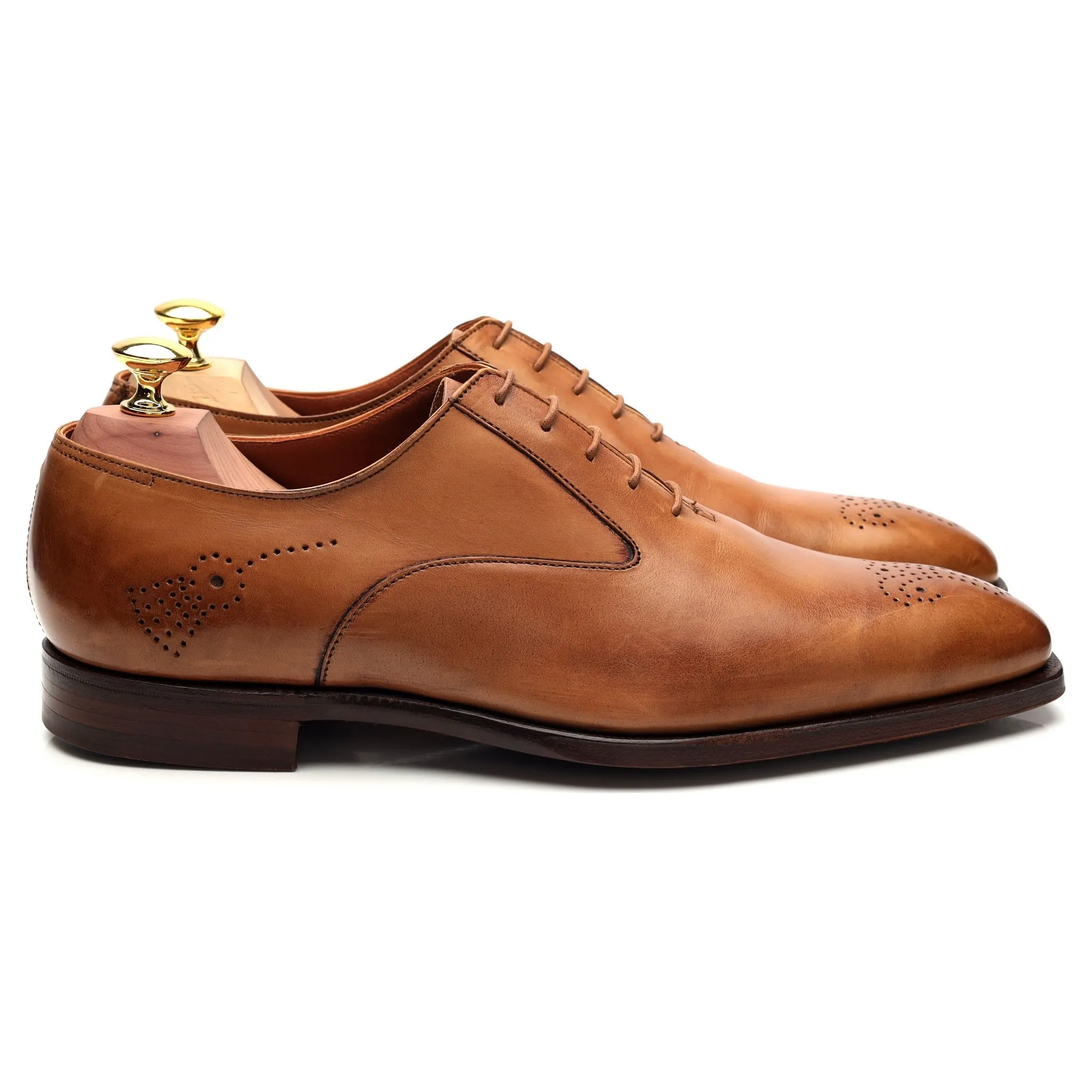 Day Style 'Rosemoor' Tan Brown Leather Oxford UK 7.5 E