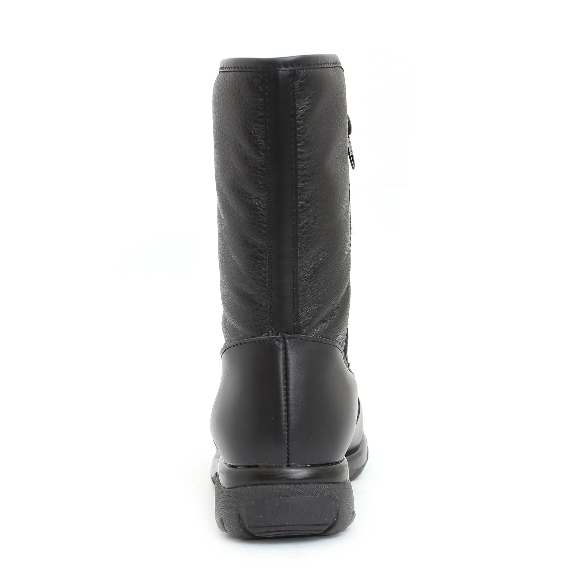 Rubber Outsole Women's Shield Boot Black