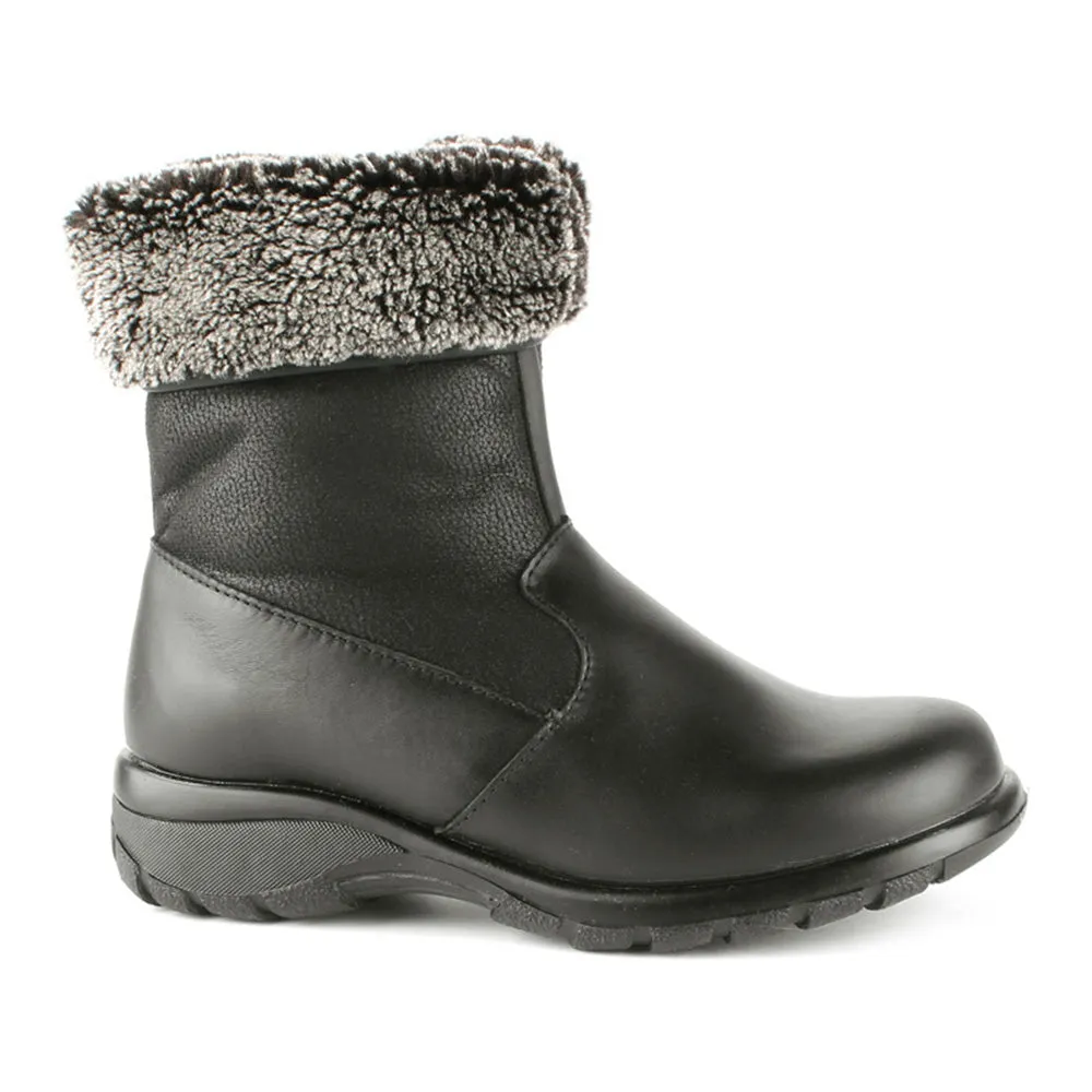 Seamless Stitching Hard Terrain Women's Shield Boot Black