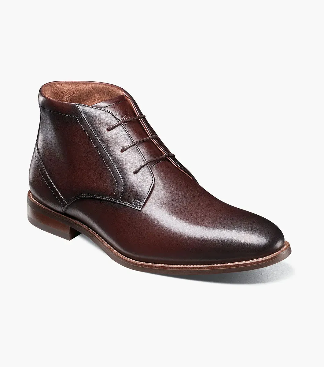 Rucci Plain Toe Chukka Boot-Brown | Florsheim Fashionable Design