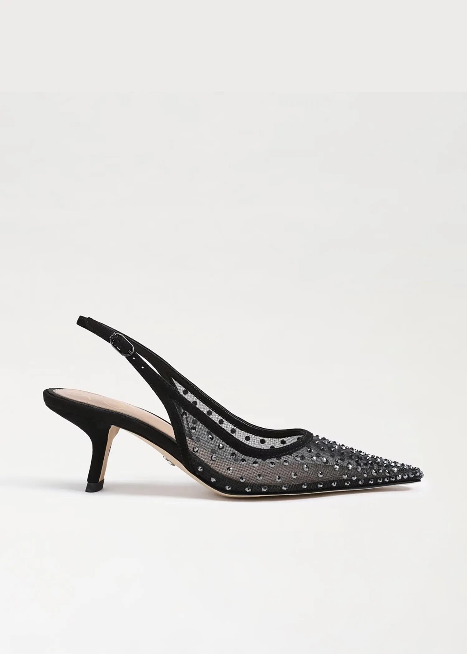 Sam Edelman Bianka Mesh Slingback Heel Knit Heels