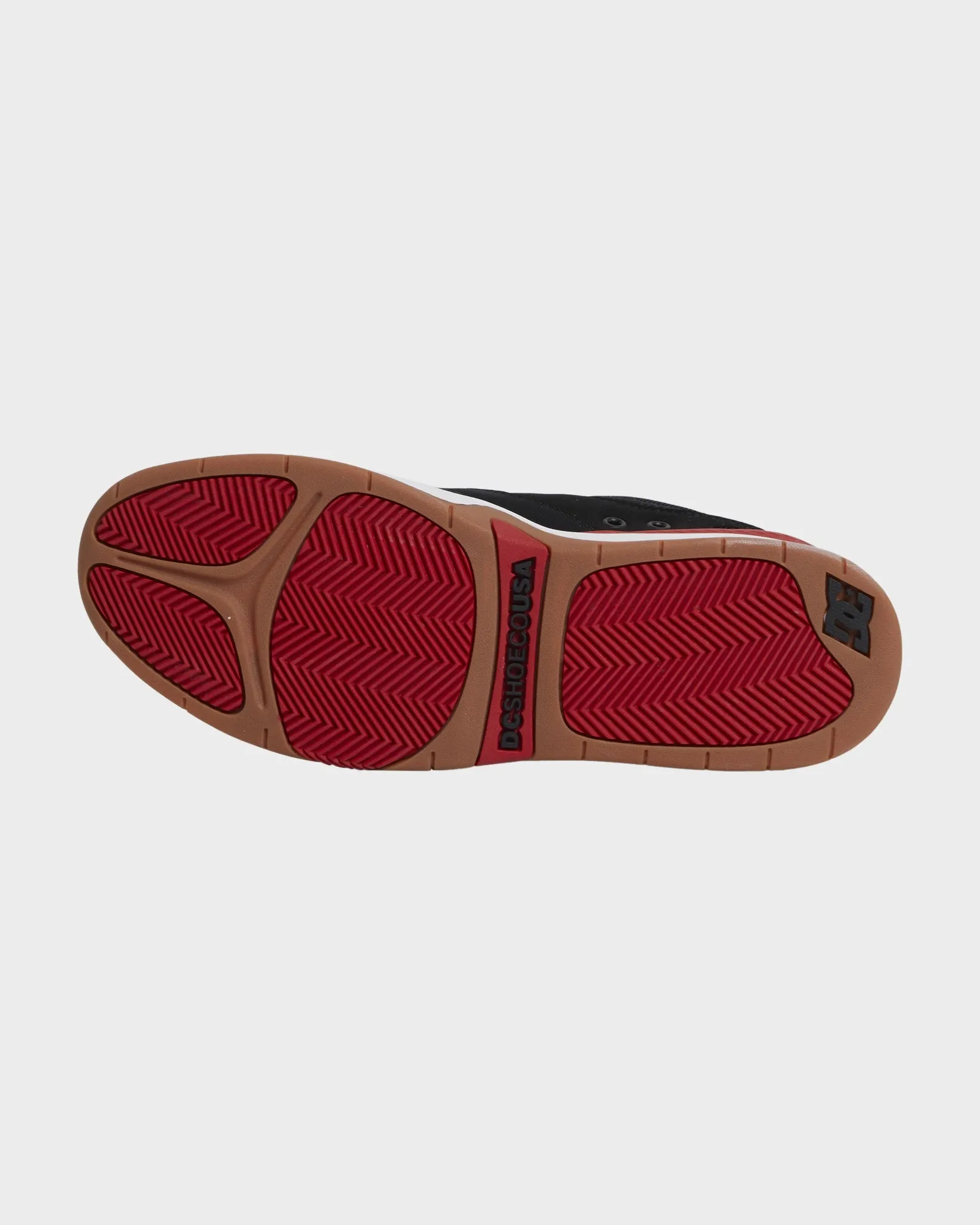 Sculpted durability Mens DC Ascend Skate Shoes