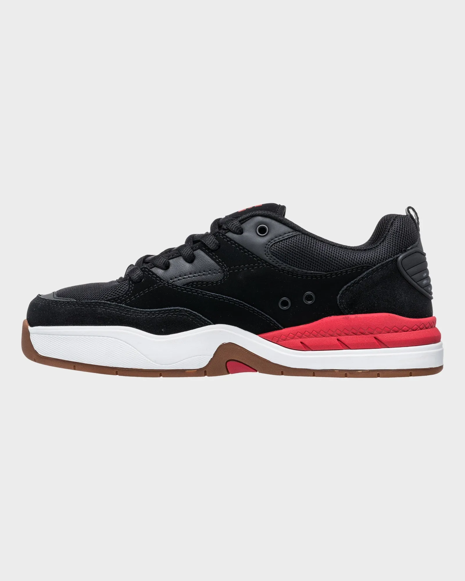 Sculpted durability Mens DC Ascend Skate Shoes