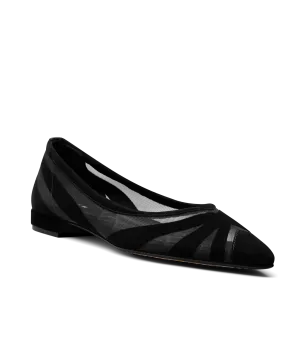The Goldfinch 15 - Black Velvet Mesh Peace Feel