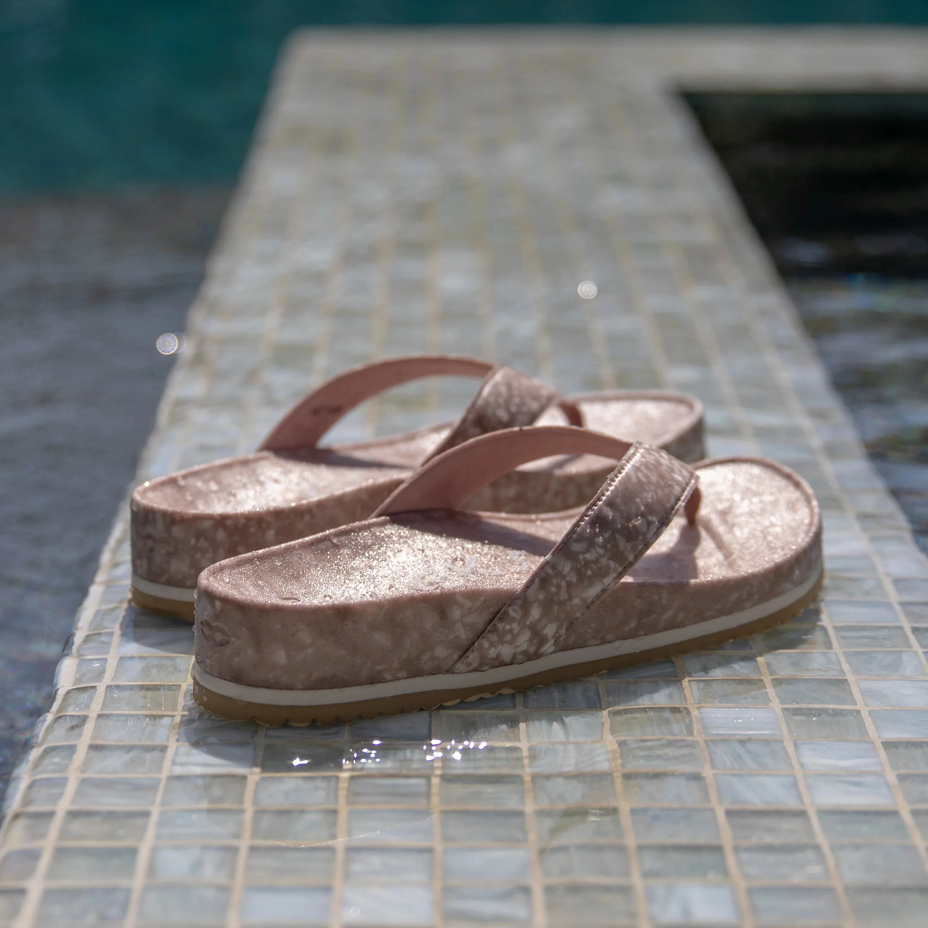 Seamless Wear FLEKS THE WEST BEACH FLIP FLOP - BLUSH PINK