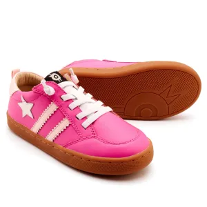 Old Soles Girl's WOS Runner Casual Shoes - Rosy / Nacardo Dalia Soft fabric for kids Summer kids' fashion