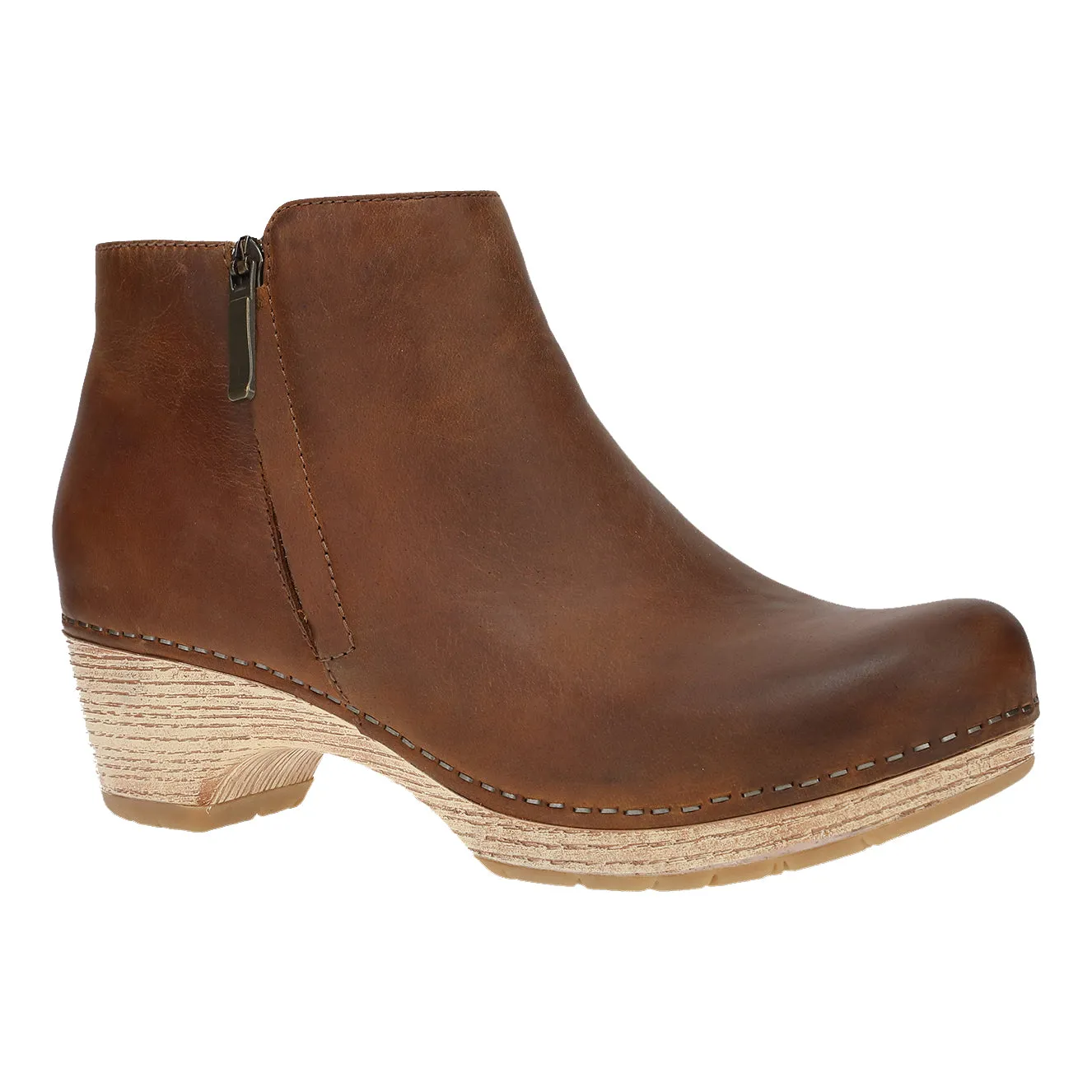 Dansko Lizanne Womens Shoes TanOiledPullUp