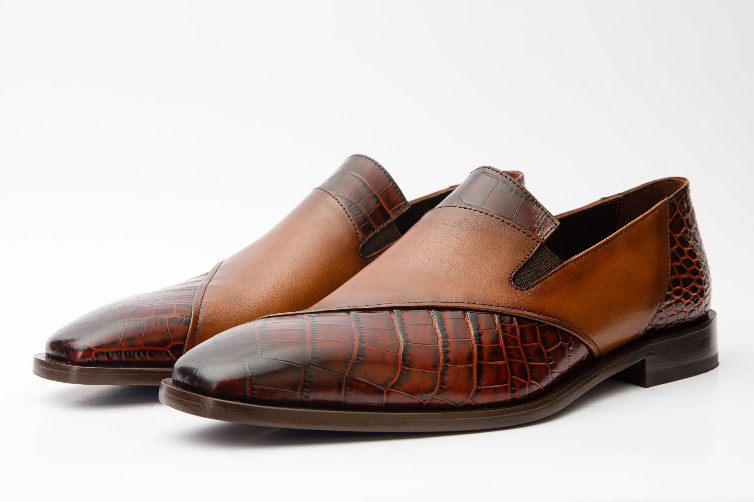 Show-Stopper The Mississippi Tan Leather Loafer Men Shoe