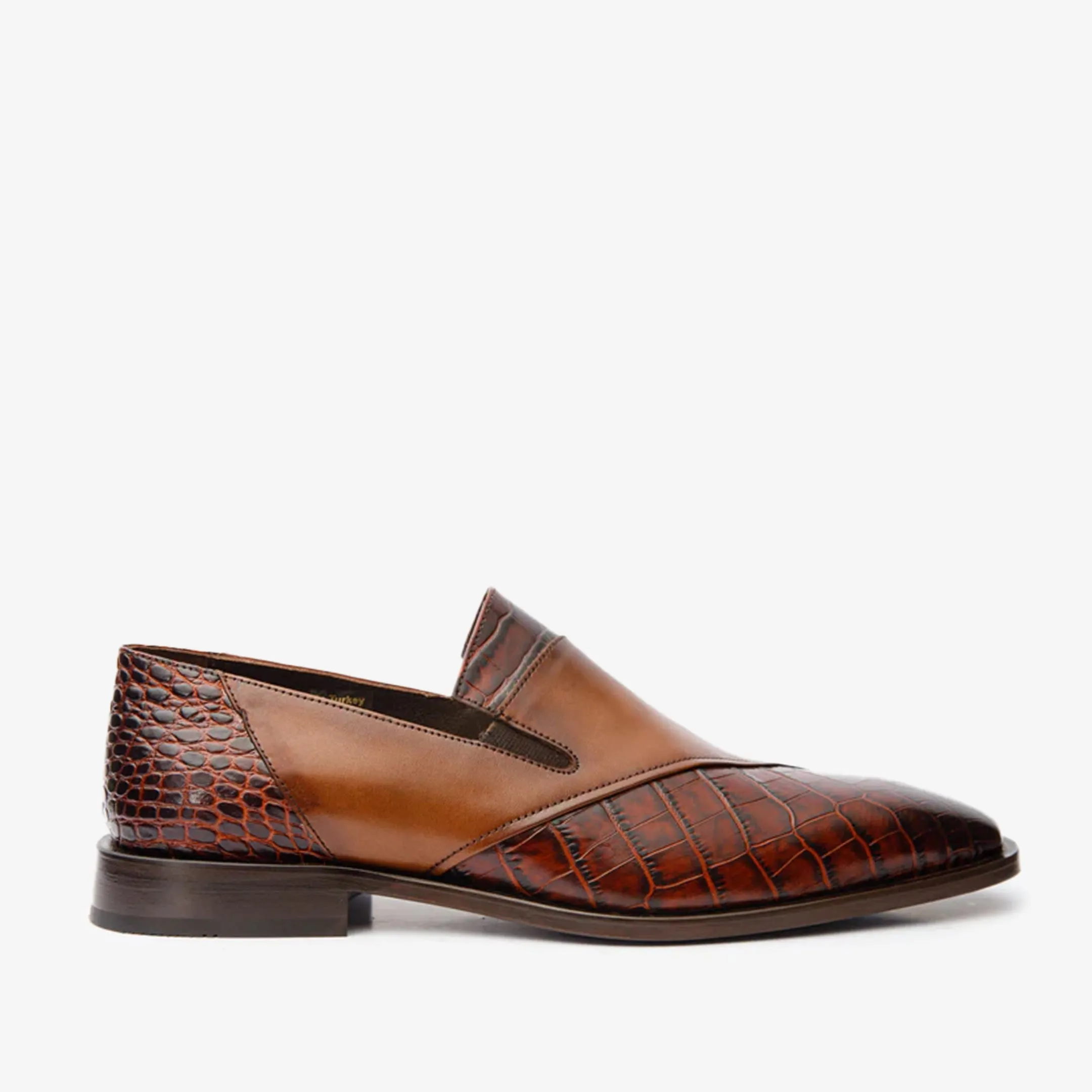Slip Resistant Step Free The Mississippi Tan Leather Loafer Men Shoe