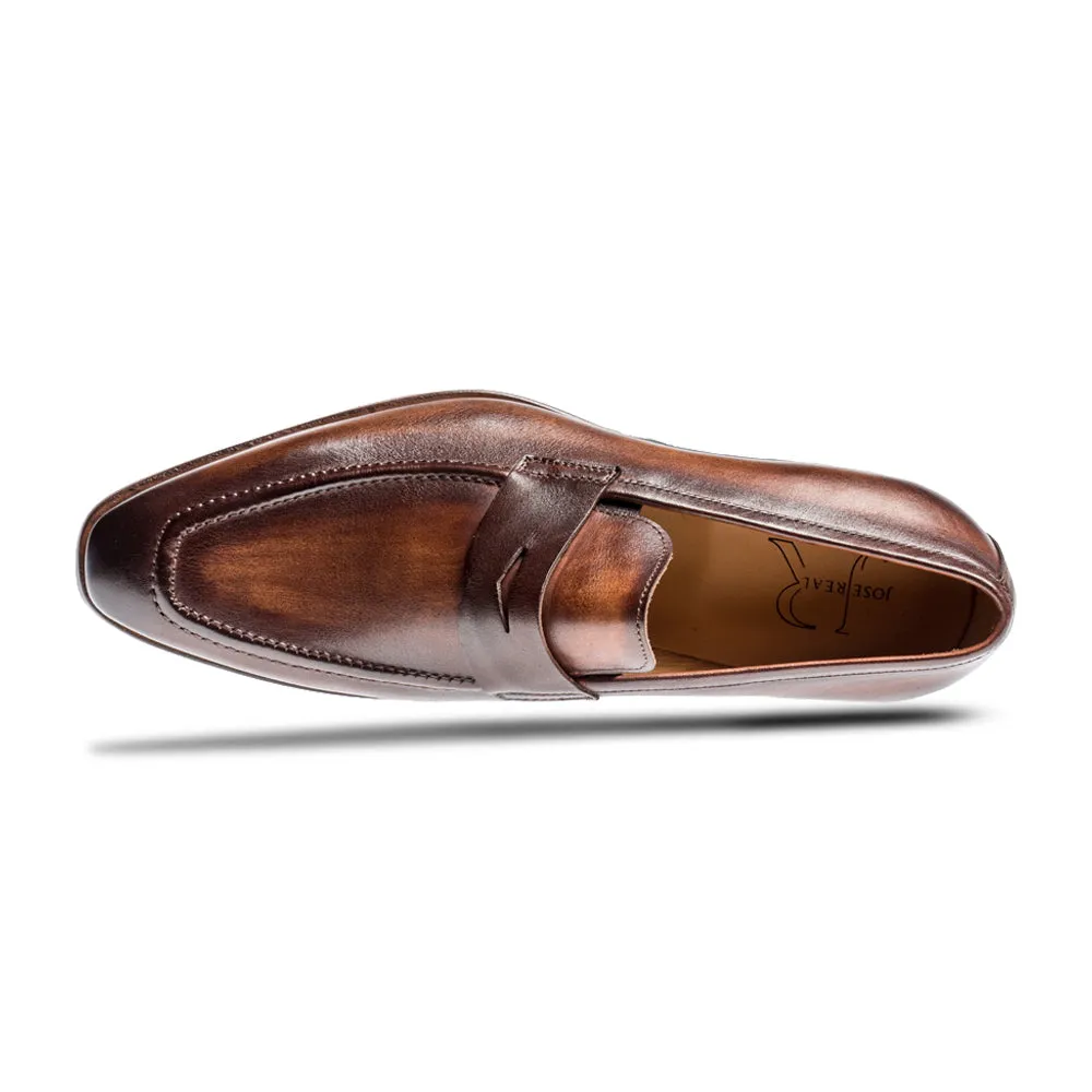 Sleek Silhouette AMBERES SPORT MARRONE LOAFER